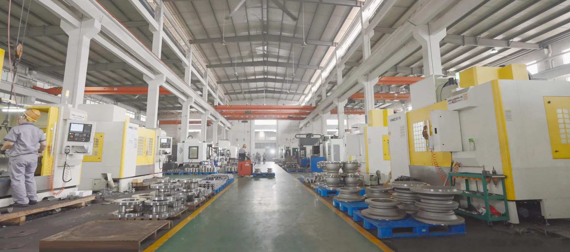 china industrial valve factory view