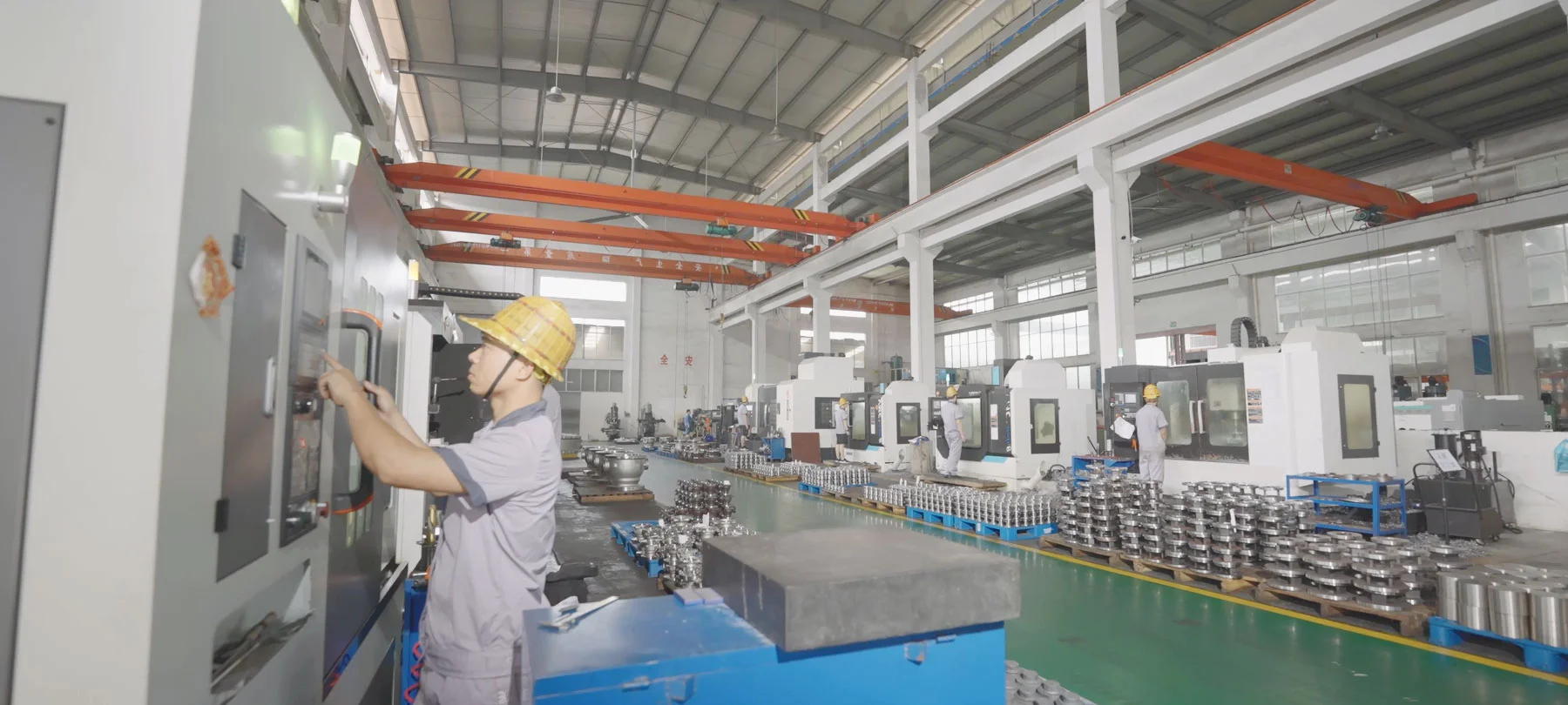 china industrial valve factory view